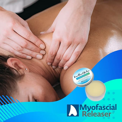 Massage Tools Emollient Balm - Natural Essential Massage Oil - Myofascial Release Tool Massage Cream for Massage Therapy - IASTM Tool Muscle Rub Ultra Strength - Gua Sha Tool Partner for Body (100g)
