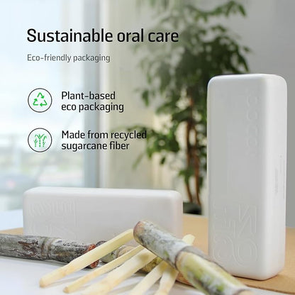 Soocas NEOS II Refresh Set - Electric Toothbrush with Water Flosser, Sonic Electric Toothbrush for Adults, Portable for Travel, Deep Clean for Implants & Braces, Healthier Gums, Pearl White