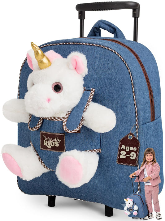 Kidoria™ PlushBuddy Backpack – Cute Cartoon Bag for Toddlers (Ages 2–6)