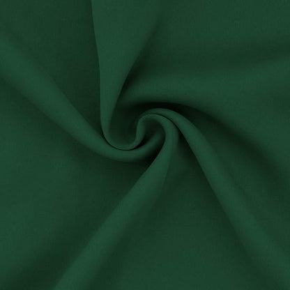 Easy-Going Blackout Curtains for Bedroom, Solid Thermal Insulated Grommet and Noise Reduction Window Drapes, Room Darkening Curtains for Living Room, 2 Panels (52x46 in,Dark Green)