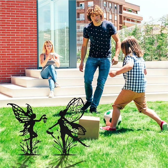 Decorative Garden Stakes, Fairy Garden Statues for Home and Garden (12)