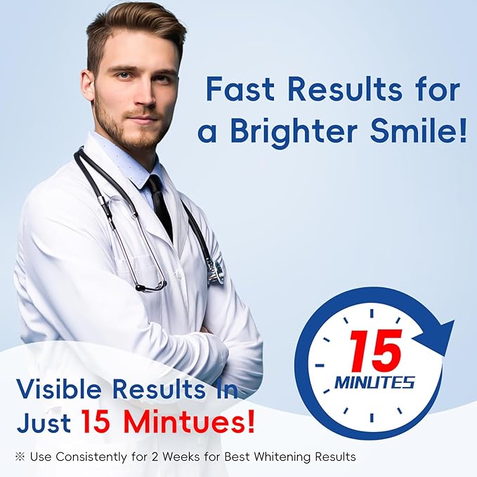 Teeth Whitening Gel- 30ml Formulated for Sensitive Teeth | Plus Food-Grade Silicone Mouth Tray | Dentist Developed