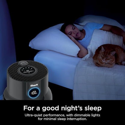 Shark Air Purifiers for Home Large Room with NeverChange Air Filter, 5 Year HEPA Filter, Covers 650 Sq. ft, Odor Neutralizer and Clean Sense Technology, Removes 99.98% of Dust & Allergens, HP152
