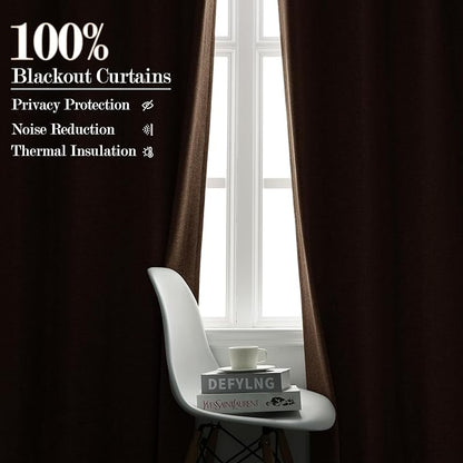 150 Inches Extra Wide Room Divider Draperies, Pinch Pleat Drapes, Absolutely Blackout Sliding Door Drapery, Total Privacy Ceiling Track Curtains, 150" W by 102" L, Taupe (1 Panel)