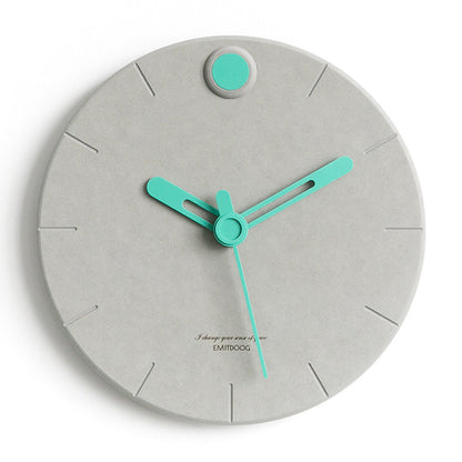 Simple creative wall clock