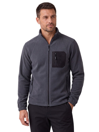 2026 Autumn Winter Cross-Border Trade Thickened Men's Fleece Sweatshirt For Outdoor Casual Wear, Men's Warm Fleece-Lined Sweatshirt