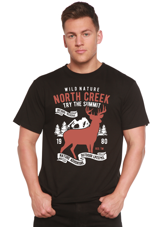 North Creek Spun Bamboo® Men's Bamboo Viscose/Organic Cotton Short Sleeve Graphic T-Shirt