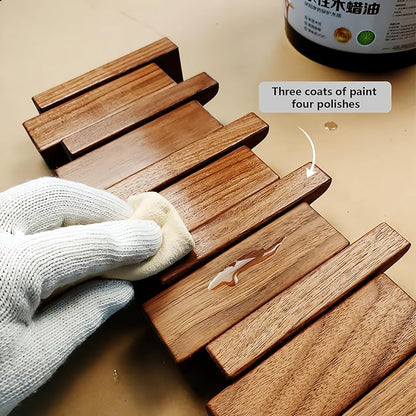 Wall Mounted Piano Key Hanger | Flip Style Hook | Entrance Wall Art Hook, Made of Oak Wood (3 Times Painted, 4 Times Polished) (Walnut-Beech, 12Hooks)