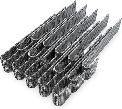 Vodaland Rebar Stakes | J Hook Extra Heavy Duty Rust Proof Coated Steel Ground Anchors with Chisel Point End | Secure Landscaping and DIY Projects | 5/16” Diameter x 16” Inches Long (Pack of 150)