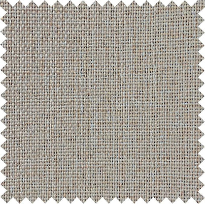Macochico Beige 100% Blackout Linen Curtains 96 Inches Long Pinch Pleated Curtains for Bedroom Living Room Nursery Farmhouse Insulated Sound Reducing Drapery with Tieback 84”Wx96”L 1 Panel