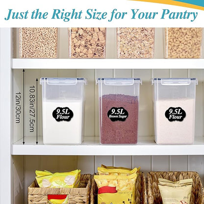 Vtopmart 9.5L Large Food Storage Containers