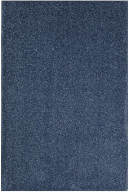 KOECKRITZ Soft and Colorful Kids Classroom Area Rugs (Passes Flammability Pill Test) Many Sizes and Bright Colors to Select from (9' x 12', Navy)