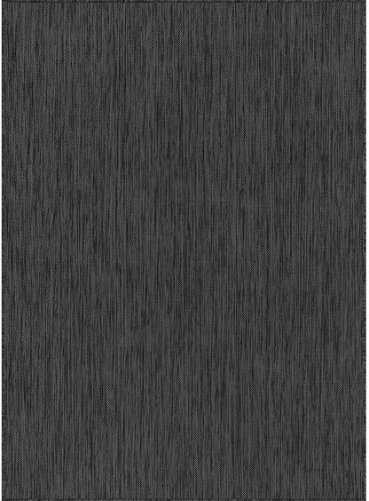 CAMILSON Outdoor Rug 8x10 Modern Area Rugs for Indoor and Outdoor Patios and Porches - Waterproof, Washable, Non-Shedding, Easy-to-Clean Outside Carpet (8 x 10, Solid - Dark Gray)