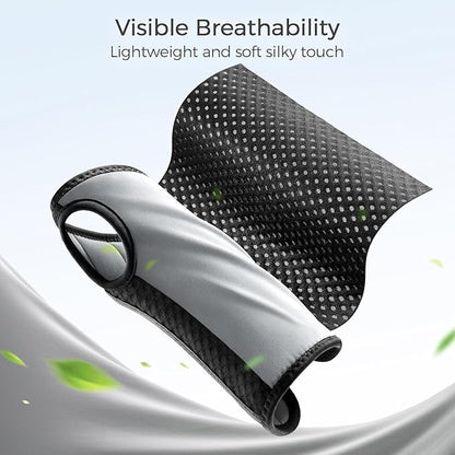 FREETOO Carpal Tunnel Wrist Brace Night Support Fit Left Hand for Work, Pain Relief Wrist Splint for Tendonitis, Arthritis, Sprain, Fit Women and Men, Wrist Immobilizer for Sleeping (XS, Black/Grey)