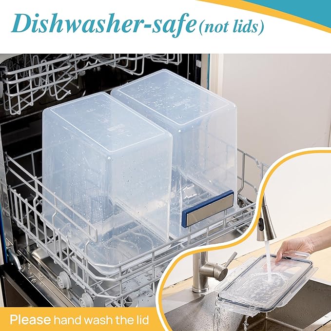 Vtopmart 9.5L Large Food Storage Containers