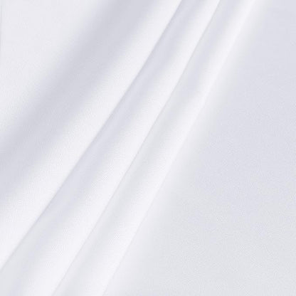 sancua Rectangle Tablecloth - 60 x 84 Inch - Stain and Wrinkle Resistant Washable Polyester Table Cloth, Decorative Fabric Table Cover for Dining Tables, Buffet Parties and Camping, White