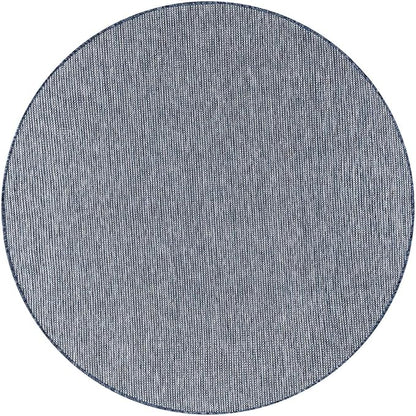 Keen Home Design Terrace Outdoor Round Rug - 5ft Round Washable Indoor/Outdoor Rug for Patio, Kitchen, Balcony, Beach, Garden, Deck and Porch, Size: 5'3" Round