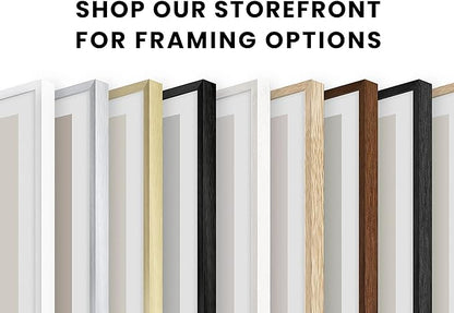 HAUS AND HUES 20x30 Picture Frames - Set of 3: Beige Framed Poster Frames