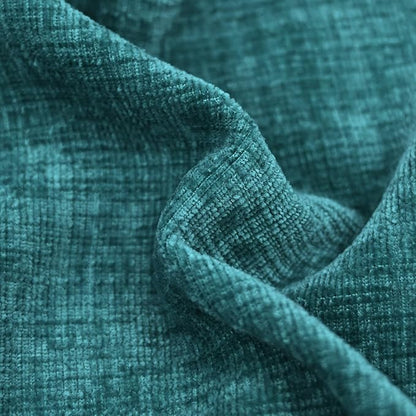 CaliTime Throw Pillow Covers Decorative 16 X 16 Inches Pack of 2 Cozy Chenille Cushion Cases for Couch Sofa Bed Living Room Home Teal