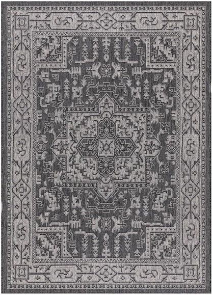 Keen Home Design Terrace Outdoor Area Rug - 10x14 Washable Indoor/Outdoor Rug for Patio, Kitchen, Balcony, Beach, Garden, Deck and Porch, Size: 10'x14'