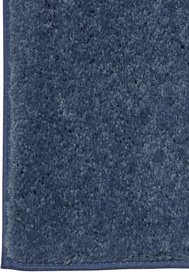 KOECKRITZ Soft and Colorful Kids Classroom Area Rugs (Passes Flammability Pill Test) Many Sizes and Bright Colors to Select from (4' x 4', Navy)