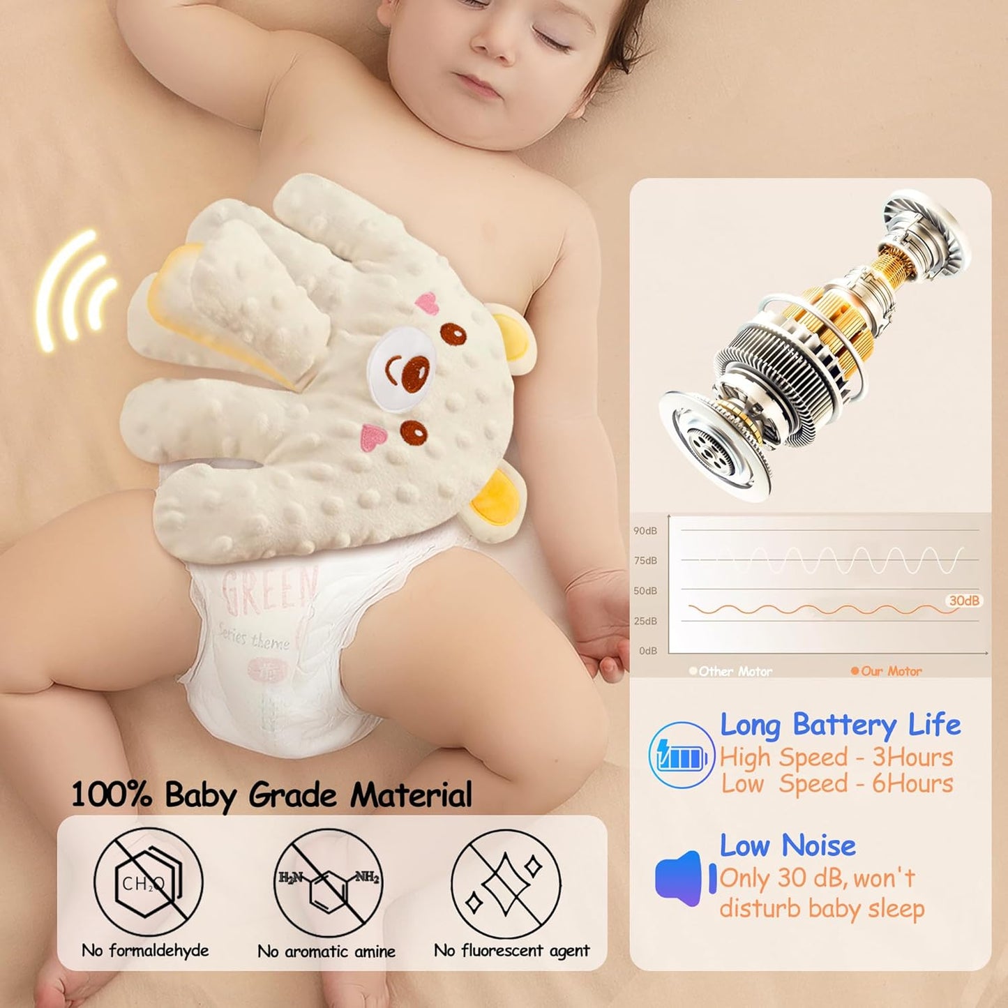 Baby Soothing Palm Hand