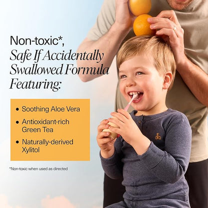 Boka Fluoride Free Toothpaste Nano Hydroxyapatite Toothpaste - Orange Cream Flavor, 4 oz 3Pk US Manufactured