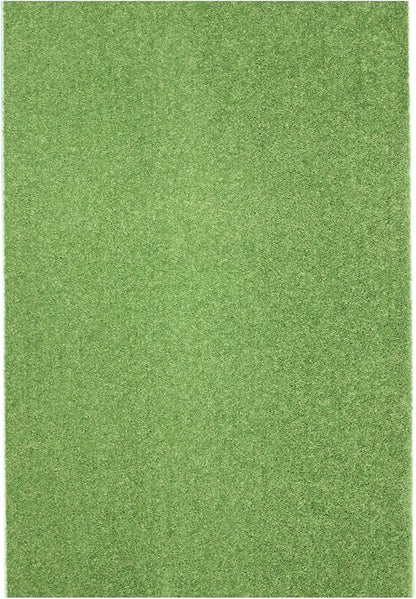 KOECKRITZ Soft and Colorful Kids Classroom Area Rugs (Passes Flammability Pill Test) Many Sizes and Bright Colors to Select from (7' x 7', Lime)