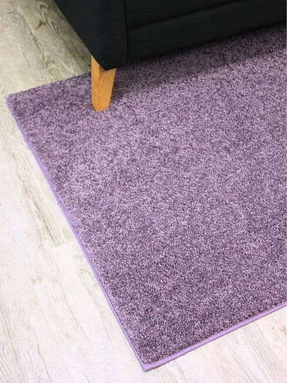 KOECKRITZ Soft and Colorful Kids Classroom Area Rugs (Passes Flammability Pill Test) Many Sizes and Bright Colors to Select from (4' x 6', Lavender)
