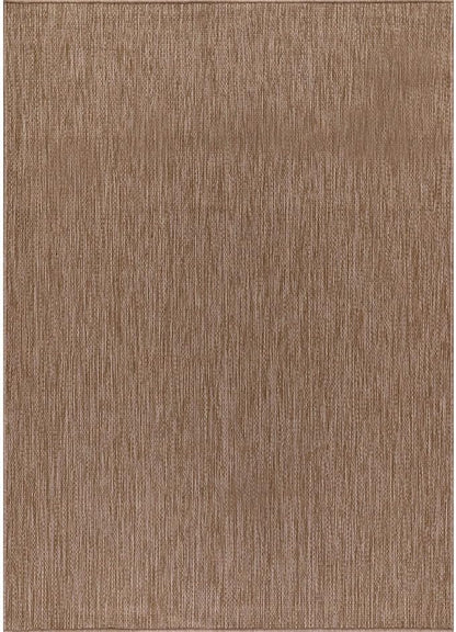 CAMILSON Outdoor Rug 8x10 Modern Area Rugs for Indoor and Outdoor Patios and Porches - Waterproof, Washable, Non-Shedding, Easy-to-Clean Outside Carpet (8 x 10, Solid - Jute)