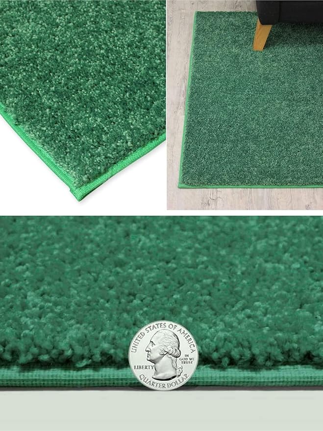 KOECKRITZ Soft and Colorful Kids Classroom Area Rugs (Passes Flammability Pill Test) Many Sizes and Bright Colors to Select from (11' Round, Froggy)