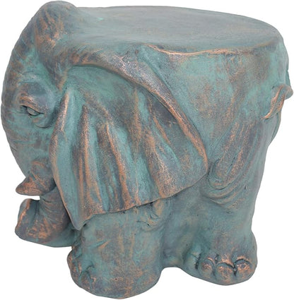 Christopher Knight Home Salome Elephant Garden Stool, Copper Patina