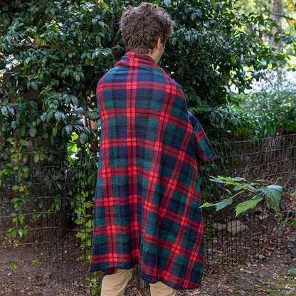 50x60 Throw Blankets, Plaid Fleece Throw Blankets for Bedroom, Couch, Livingroom, Chair, Pets, Outdoors