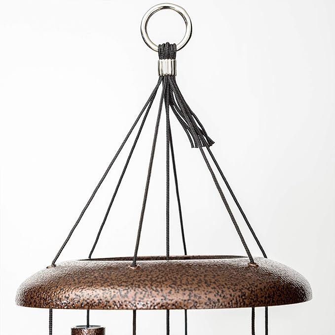 Corinthian Bells by Wind River - 30 inch Copper Vein Wind Chime for Patio, Backyard, Garden, and Outdoor Decor (Aluminum Chime) Made in The USA