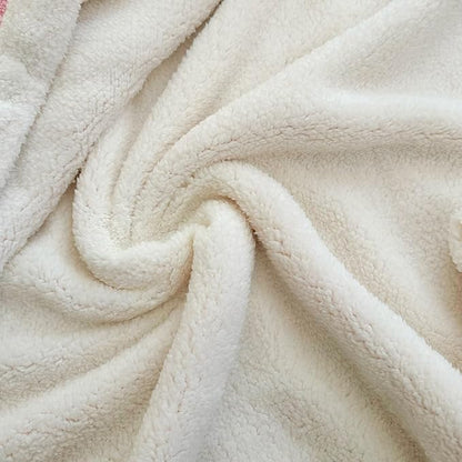 UKELER Sherpa Bed Blanket 80 × 90 inch, Ultra Soft Queen Size Throw Blanket for All Season, Cozy Plush Arch Fleece Blankets for Bedroom Living Room Dorm Hostel Sofa Camping, Light Green