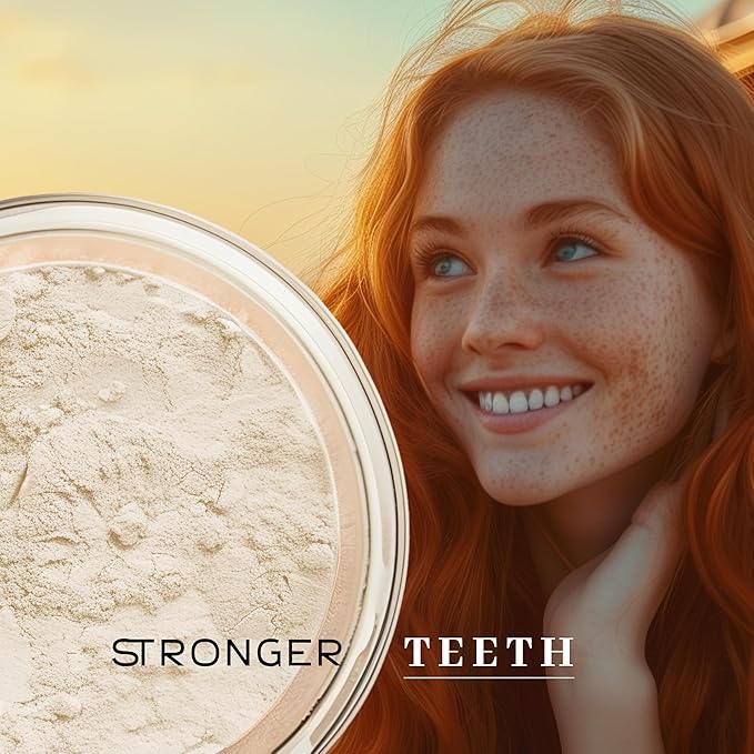 Vanman's - Tiny Cinna-Bone Tooth Powder - Fluoride-Free Remineralizing Tooth Powder with Baking Soda, Grassfed Cattle Bone, Cinnamon Oil, Sea Salt, Bentonite Clay for Teeth - 0.25 oz