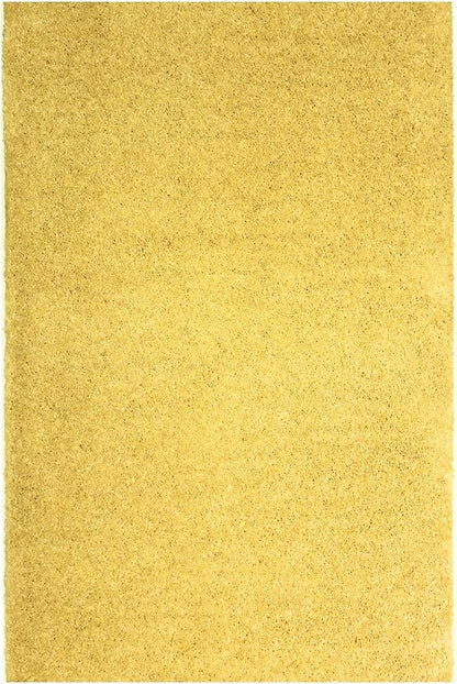 KOECKRITZ Soft and Colorful Kids Classroom Area Rugs (Passes Flammability Pill Test) Many Sizes and Bright Colors to Select from (9' x 12', Lemon)