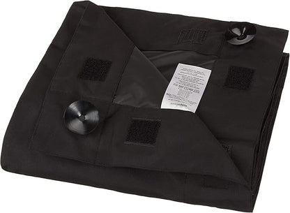 Amazon Basics Portable Blackout Curtain Shade with Suction Cups, 50"W x 78"L, 2-Pack, Black