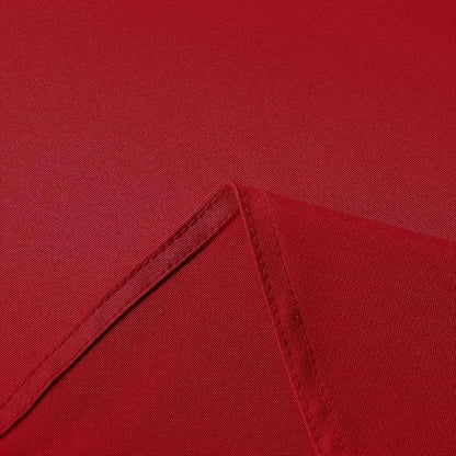sancua Rectangle Tablecloth - 54 x 108 Inch - Stain and Wrinkle Resistant Washable Polyester Table Cloth, Decorative Fabric Table Cover for Dining Tables, Buffet Parties, Christmas Red