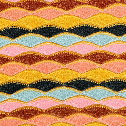 Soft Chenille Yarn Throw 50"x60", Handmade Knit Throw Blanket, for use in All Seasons, Soft Cozy Warm Knitted Blanket for Bed Sofa, Couch Chair, Living Room(1.98Ib)