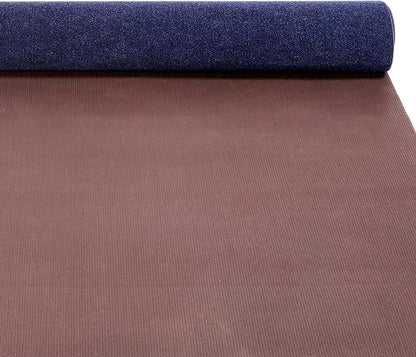 Marine Carpet,6 FT x 23 FT Deep Blue Indoor Outdoor Carpet 0.2" Thick Boat Carpet with Water-Proof TPE Backing, Non-Slide Outdoor Marine Carpet Roll for Home, Patio, Porch, Deck