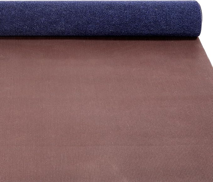 Marine Carpet,6 FT x 10 FT Deep Blue Indoor Outdoor Carpet 0.2" Thick Boat Carpet with Water-Proof TPE Backing, Non-Slide Outdoor Marine Carpet Roll for Home, Patio, Porch, Deck