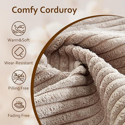 HOOOWOOO Modular Sectional Sofa Couch,Matching Free Combination Cloud Couch Corner Chair(Camel Corduroy)