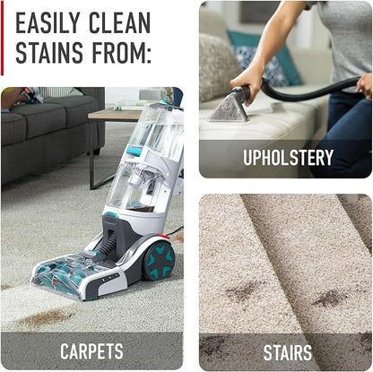 Hoover Smartwash Automatic Carpet Cleaner Machine, FH52000, Turquoise