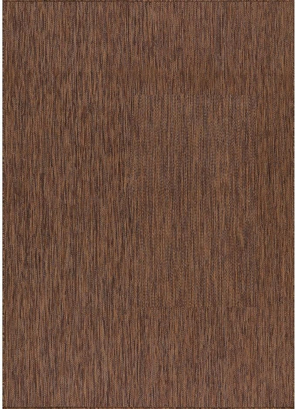 CAMILSON Outdoor Rug 5x7 Modern Area Rugs for Indoor and Outdoor Patios and Porches - Waterproof, Washable, Non-Shedding, Easy-to-Clean Outside Carpet (5 x 7, Solid - Gold)