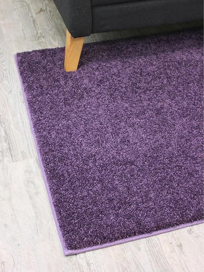 KOECKRITZ Soft and Colorful Kids Classroom Area Rugs (Passes Flammability Pill Test) Many Sizes and Bright Colors to Select from (4' x 6', Eggplant)