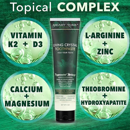 Oral Care Set | Natural Toothpaste, Oil Pull & Mouthwash | Radiant Smile | Fluoride-Free & Clean Ingredients | Mineral Complex | Natural Enamel Care | Botanical Plant Based