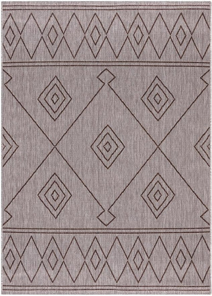 Keen Home Design Terrace Outdoor Area Rug - 5x8 Washable Indoor/Outdoor Rug for Patio, Kitchen, Balcony, Beach, Garden, Deck and Porch, Size: 5'3"x7'7"