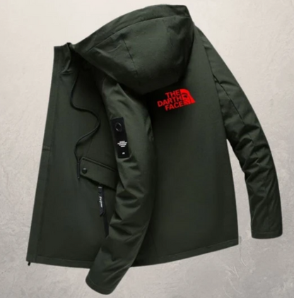 Men's Casual Loose Sports Hooded Jacket