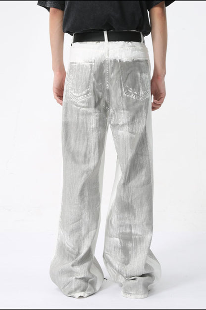 Wide Leg Jeans with Pockets